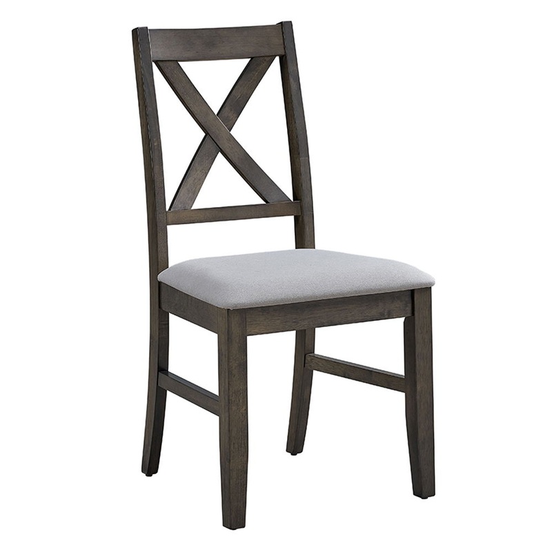 Marit – Side Chair (Set of 2) – Gray