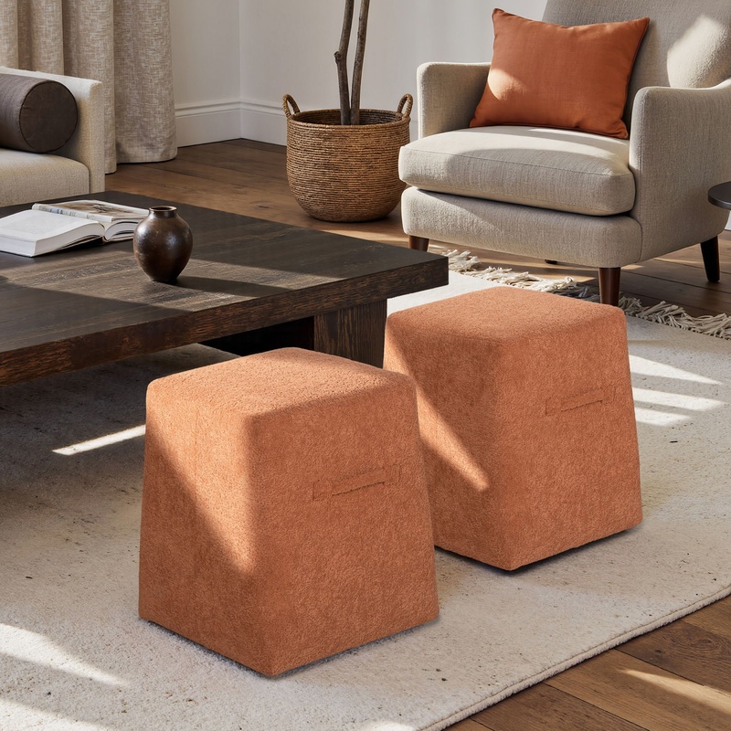 Oliver – Tapered Square Upholstered Ottoman