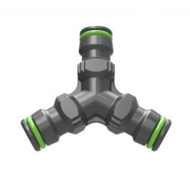 3-WAY DIVERTER WITH GEOL QUICK OUTLETS