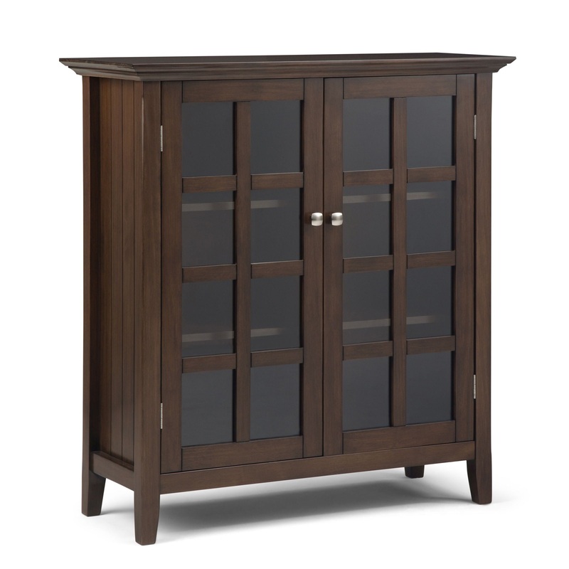 Acadian – Medium Storage Cabinet – Natural Aged Brown