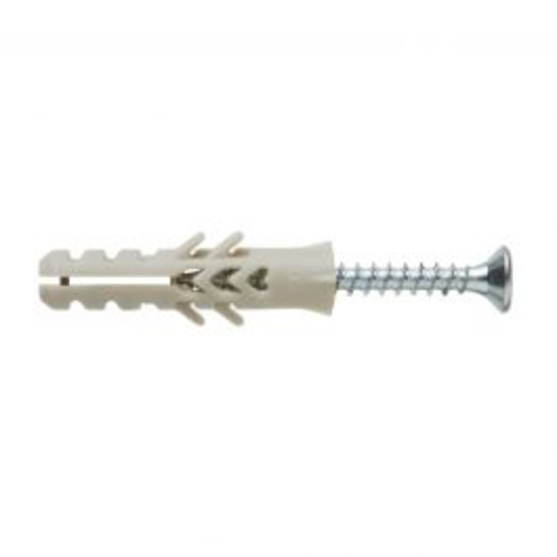 NYLON PLUG 5X25MM 25 PIECES