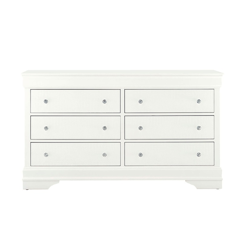 Pompei – Dresser – Metallic White