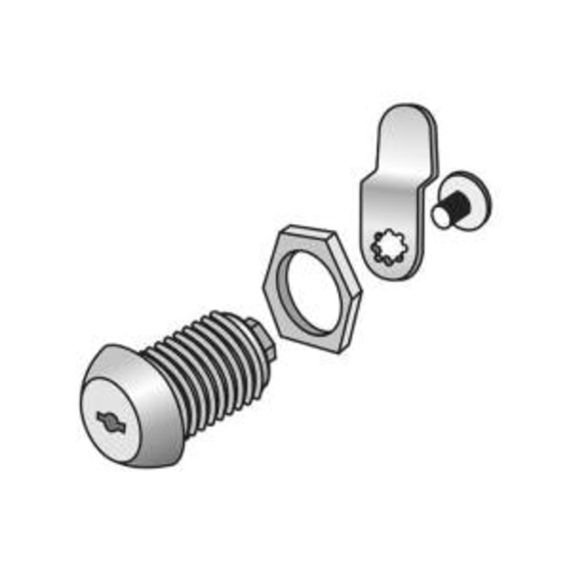 ROUND LOCK KIT FOR MAILBOX