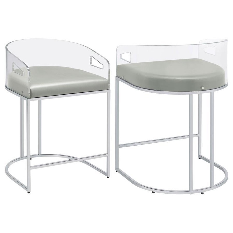 Thermosolis – Clear Acrylic Chair (Set of 2)