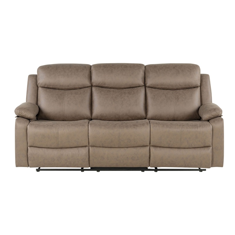 U6026 – Reclining Sofa – Dark Brown