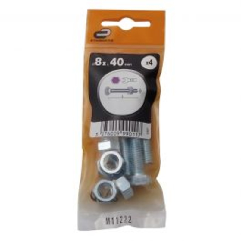 8 X 40 MM HEXAGON HEAD BOLT. DAD