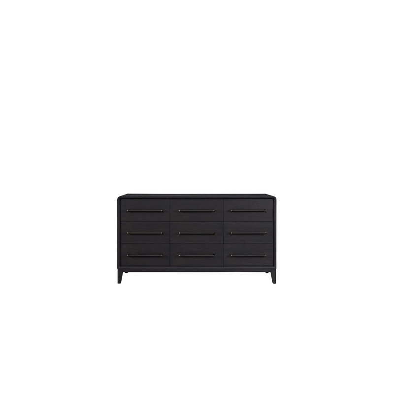 9 Drawer Dresser – Black