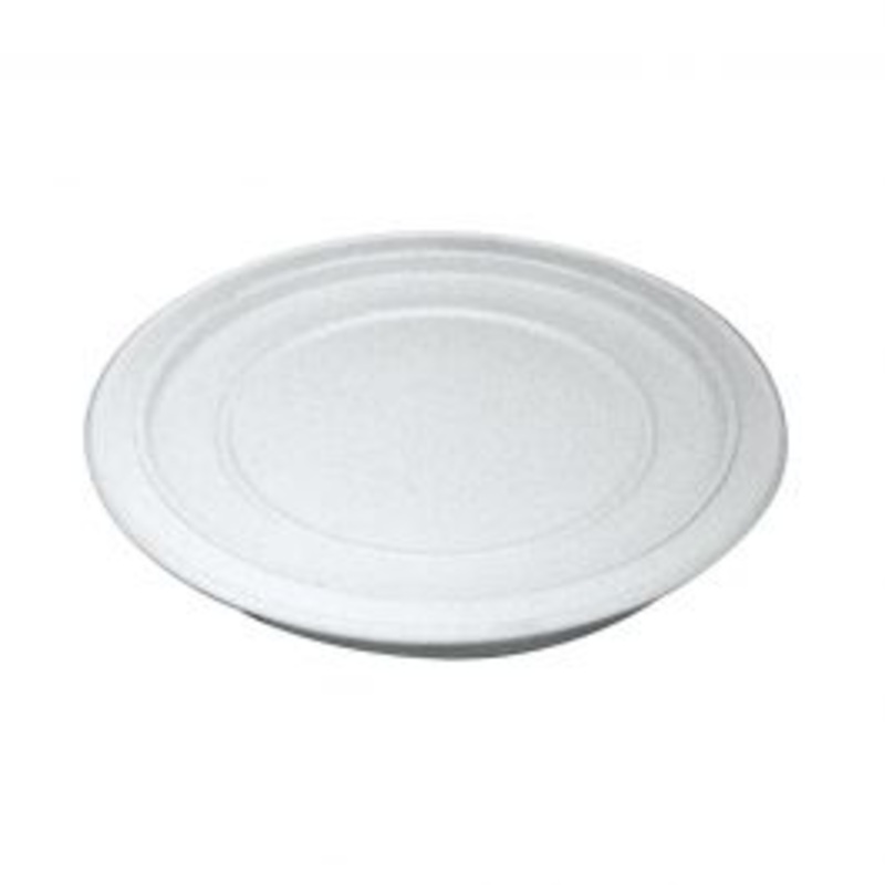WOOD ROSETTE 0.5MM DIA120 MM ENAMELLED WHITE