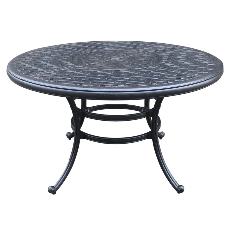 52 Round Dining Table|Bronze