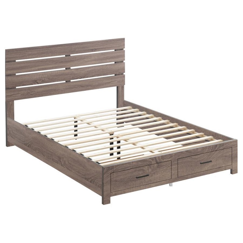 Brantford – Wood Storage Panel Bed