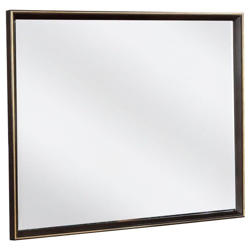 Durango – Dresser Mirror|Dark Brown|Light Brown