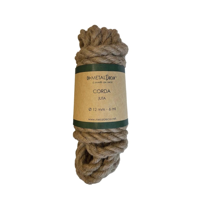 JUTE ROPE D 12 MM 6 MT
