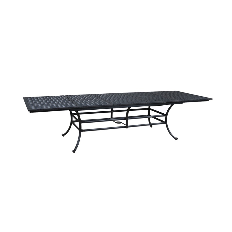Rectangle Extension Table – Dark Lava Bronze