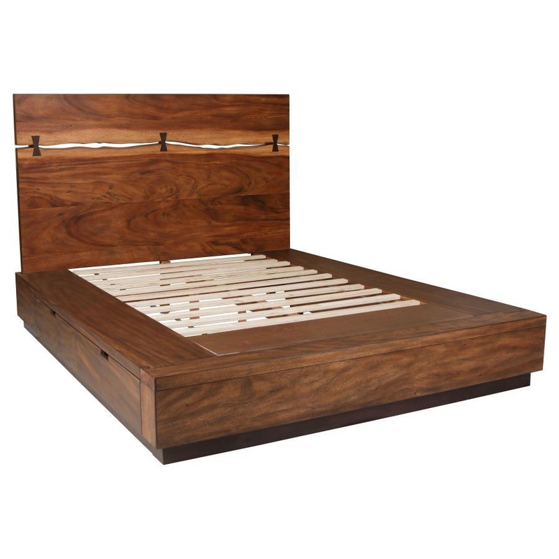 Winslow – Wood Storage Panel Bed