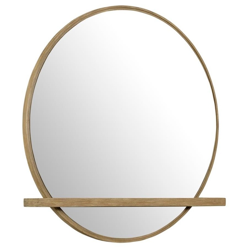 Arini – Dresser Mirror|Light Brown|Black