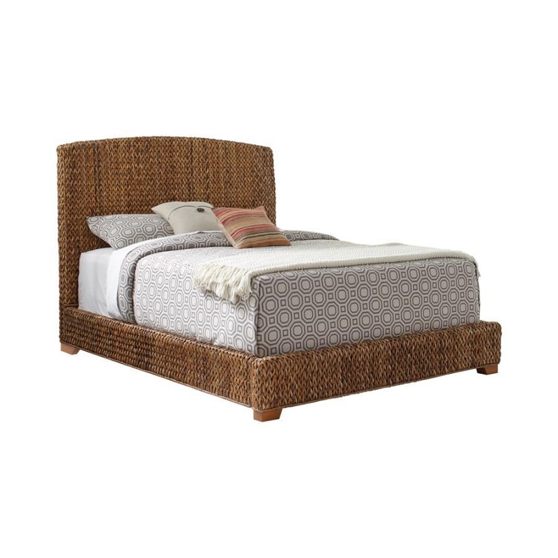 Laughton – Banana Leaf Panel Bed