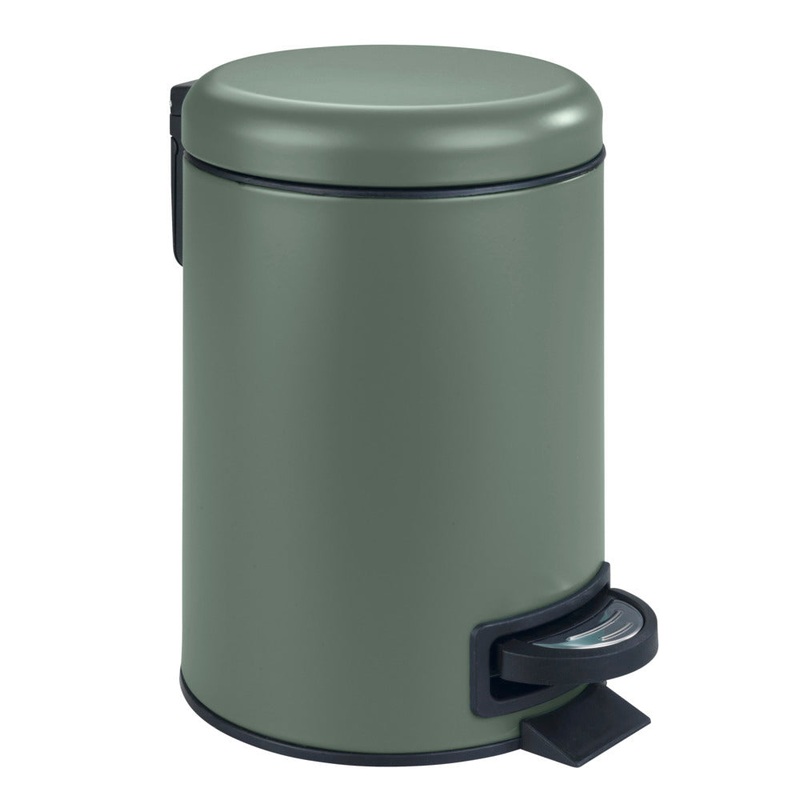 LEMAN PEDAL DUSTBIN 3L GREEN