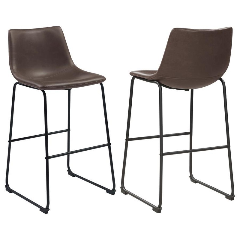 Michelle – Upholstered Armless Chair (Set of 2)