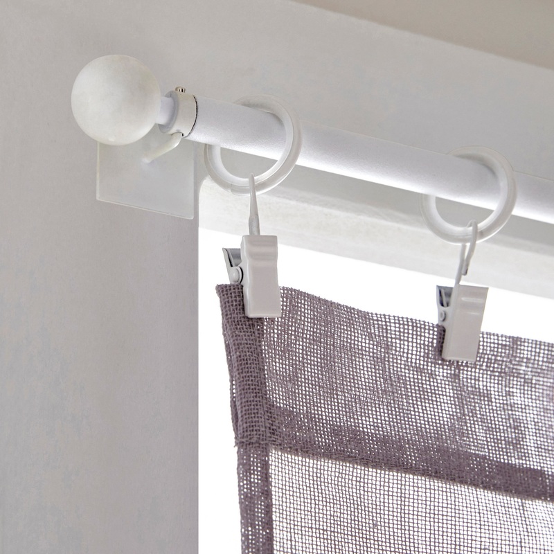 10 ANELLI CON CLIP BIANCO