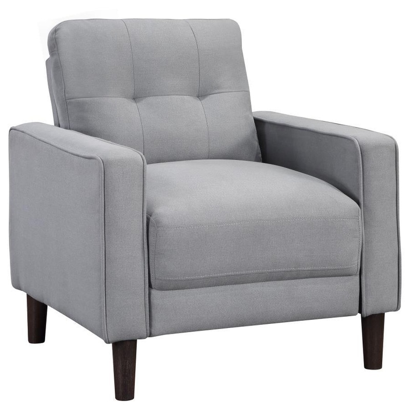 Bowen – Upholstered Track Arm Tufted Accent Chair