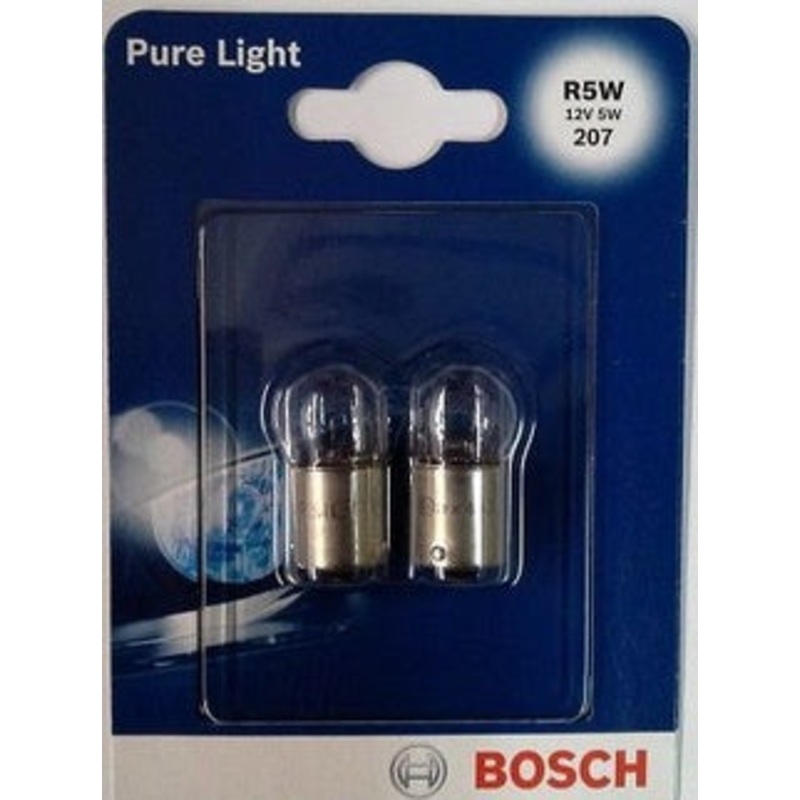 HALOGEN LICENSE PLATE BULB R5W