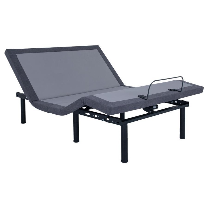 Negan – Adjustable Bed Base|Dark Gray|Full|King|California King|Queen|Twin Long