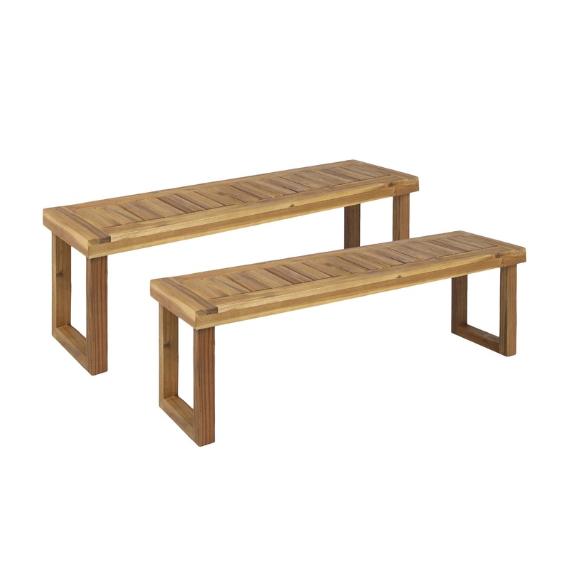 Nestor – Bench|Light Brown|1 Piece|2 Pieces
