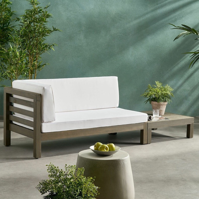 Oana – Corner Bench And Coffee Table