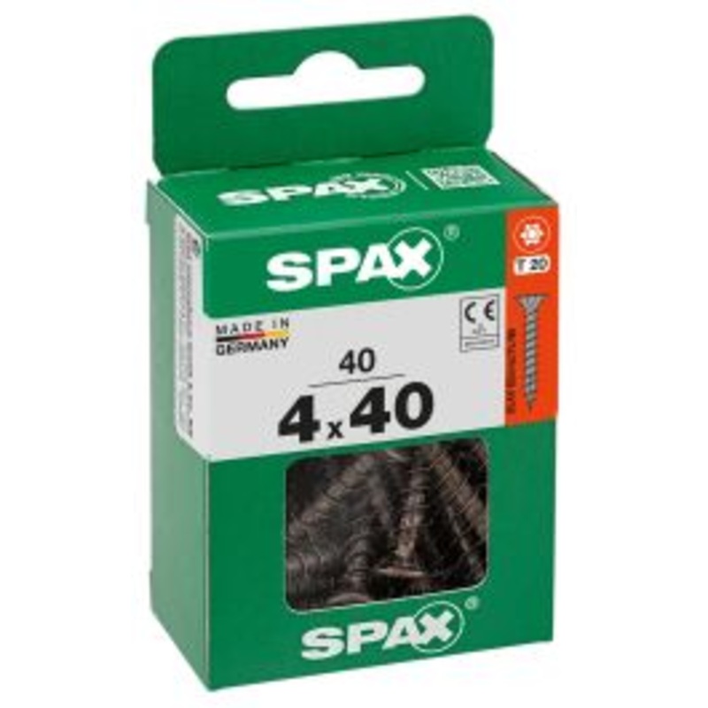 SPAX TSP T-STAR PLUS BLACKS 4X40 M 40 PCS