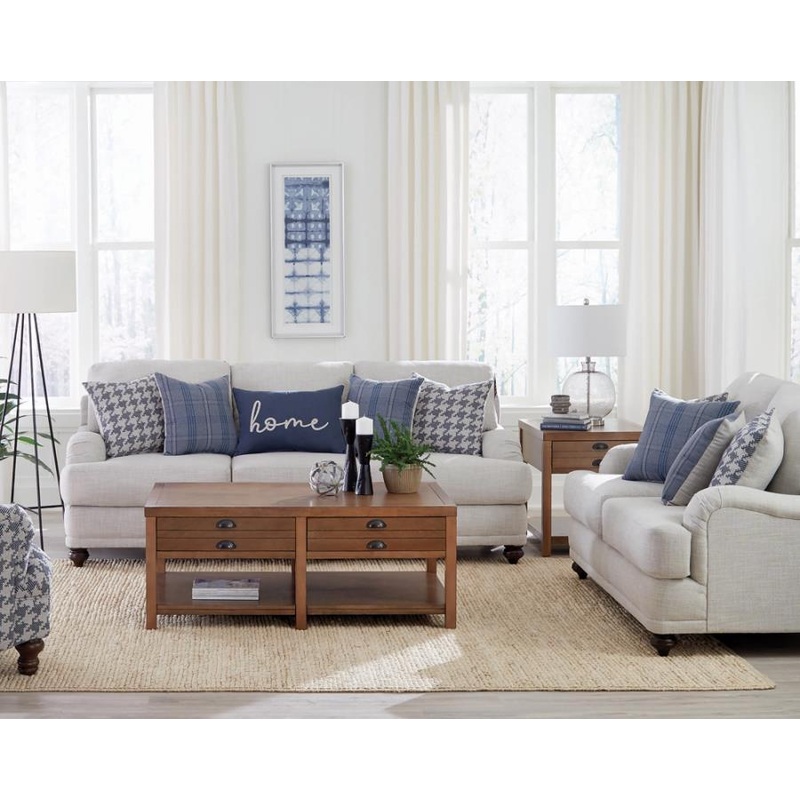 Glenn – Upholstered Sofa Set|Gray|2 Pc. Sofa, Loveseat|3 Pc. Sofa, Loveseat, Chair