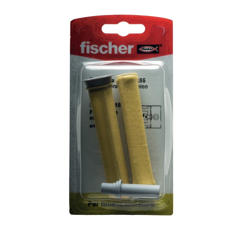 TASSELLI A CALZA FISCHER 18X85 MM 2 PEZZI