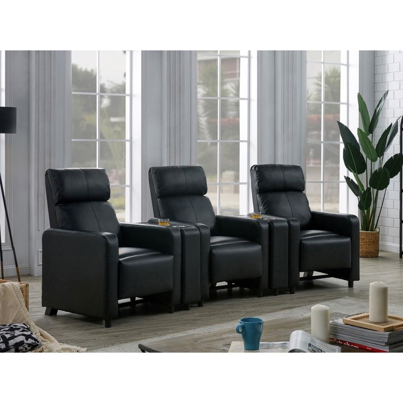 Toohey – Upholstered Tufted Recliner Living Room Set