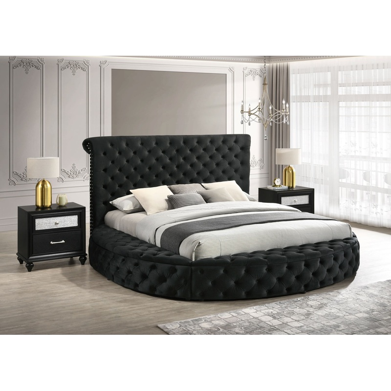 Brigitte – Storage Bed|Black|White|King|Queen