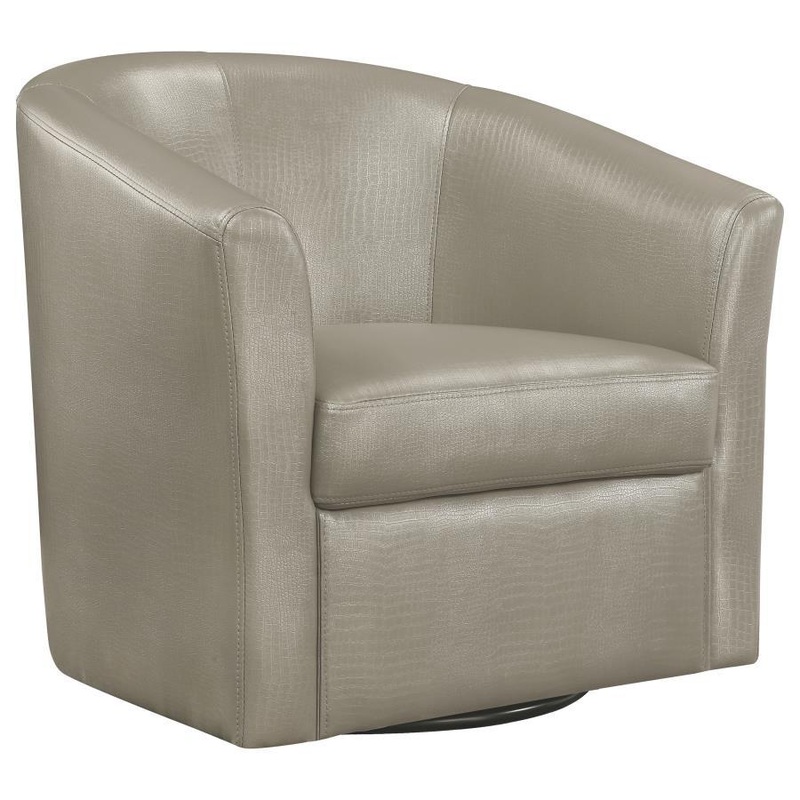 Turner – Upholstered Barrel Back Swivel Chair