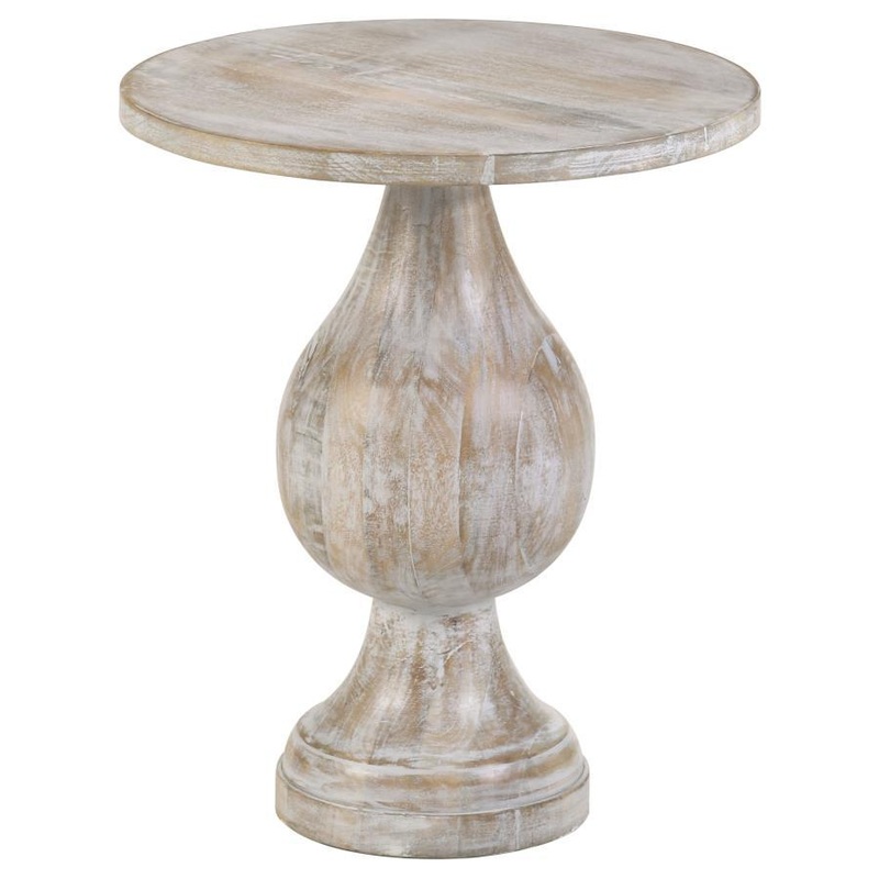 Dianella – Round Pedestal Base Accent Side Table