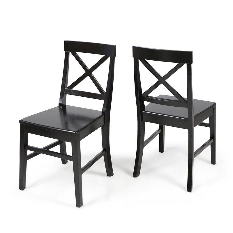 Plethora – Dining Chair With X Shaped Back (Set of 2)