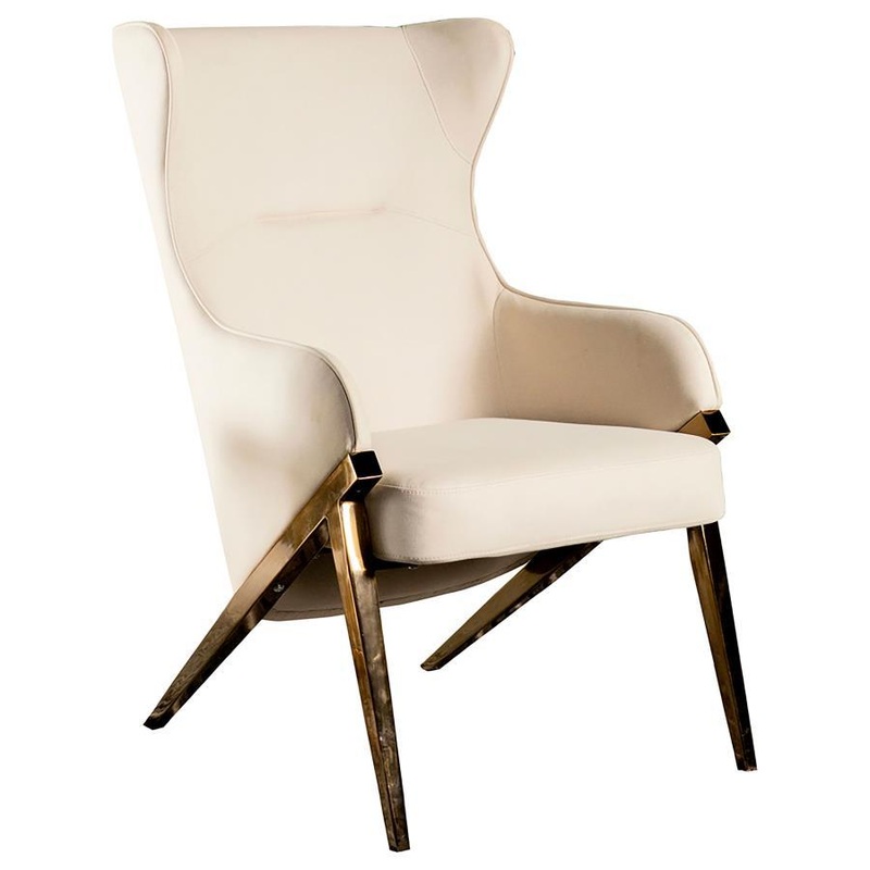 Walker – Upholstered High Wingback Accent Chair