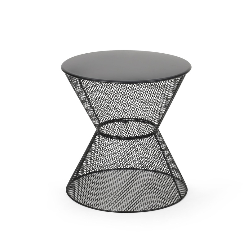 Nevada – Contemporary Side Table With Mesh Design