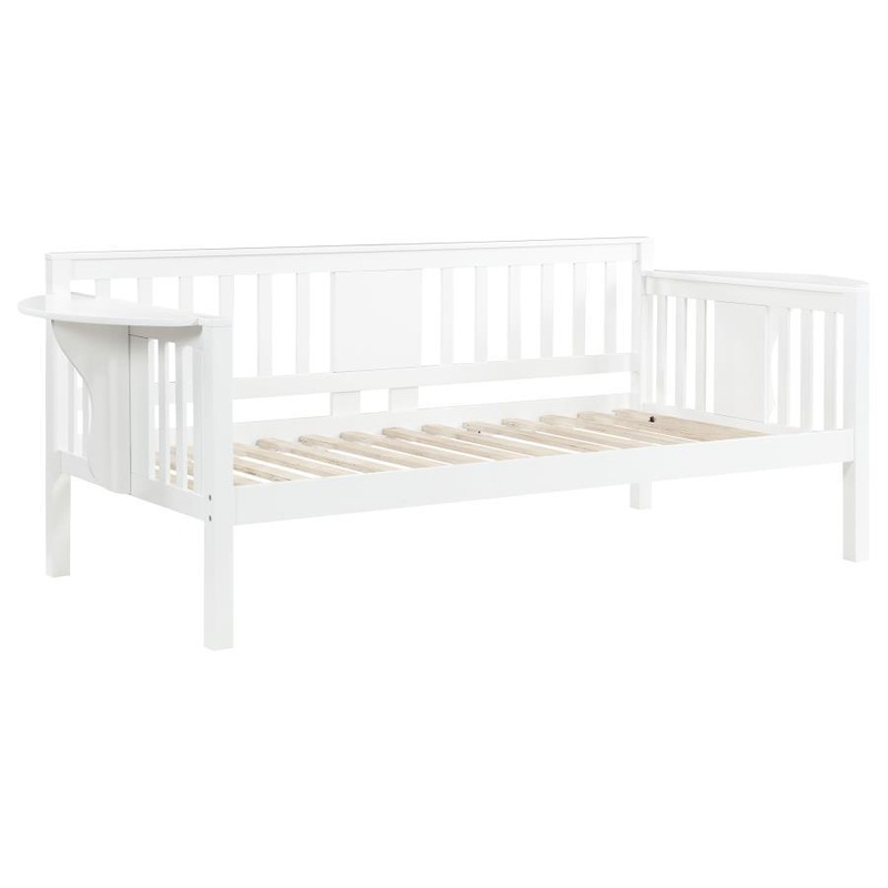 Bethany – Wood Daybed With Drop-Down Tables