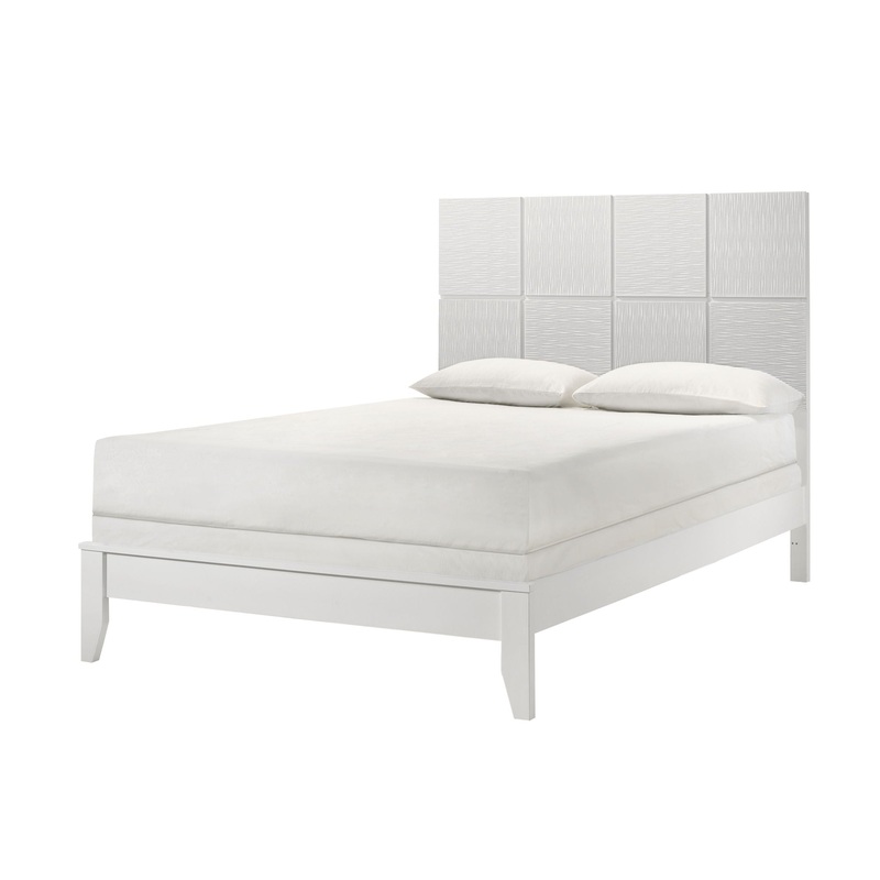Denker – Bed|White|Dark Gray|Full|King|Queen|Twin