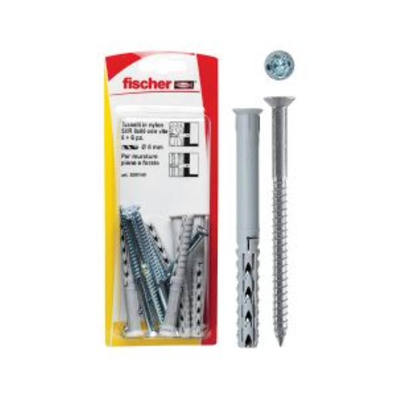 EXTENDED FASTENING WITH COUNTERSUNK SCREW