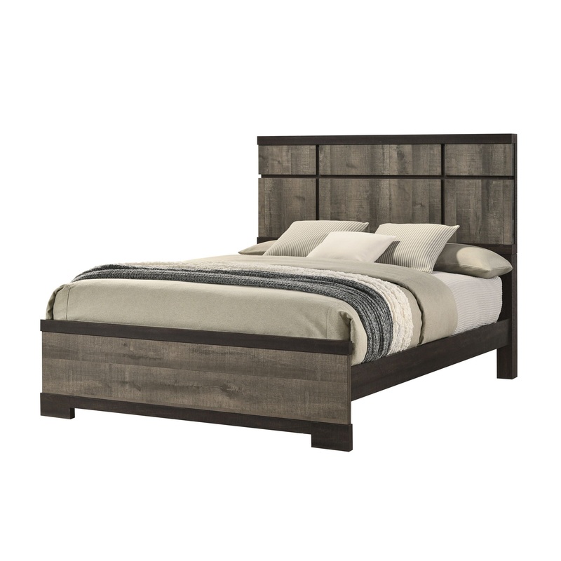 Remington – Bed|Dark Brown|White|King|Queen