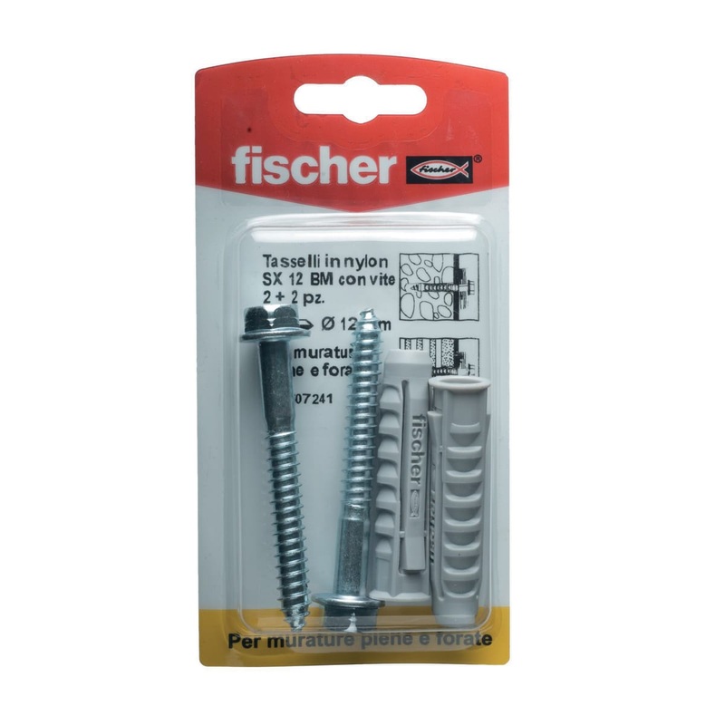 TASSELLO SX PLUS FISSAGGI PESANTI DIAM 12MM, 2 PEZZI