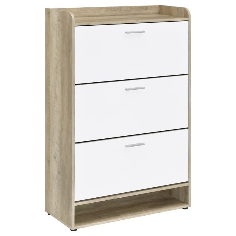 Denia – 3-Tier Engineered Wood Shoe Cabinet