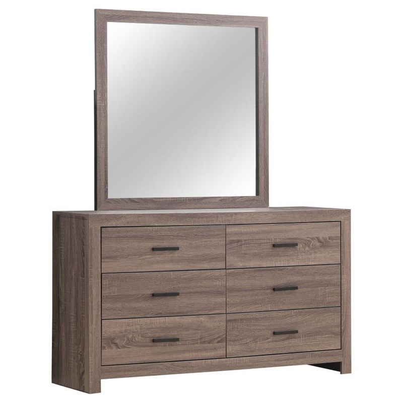 Brantford – 6-Drawer Dresser With Mirror