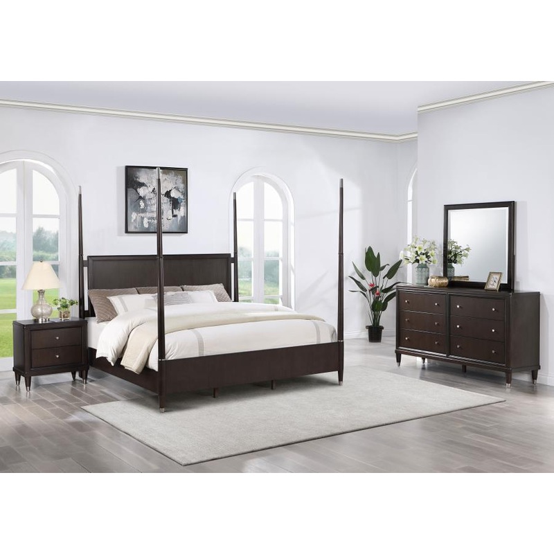 Emberlyn – Bedroom Set|Dark Brown|4 Pc. Bed, Dresser, Mirror, Nightstand|5 Pc. Bed, Dresser, Mirror, Chest, Nightstand|Queen