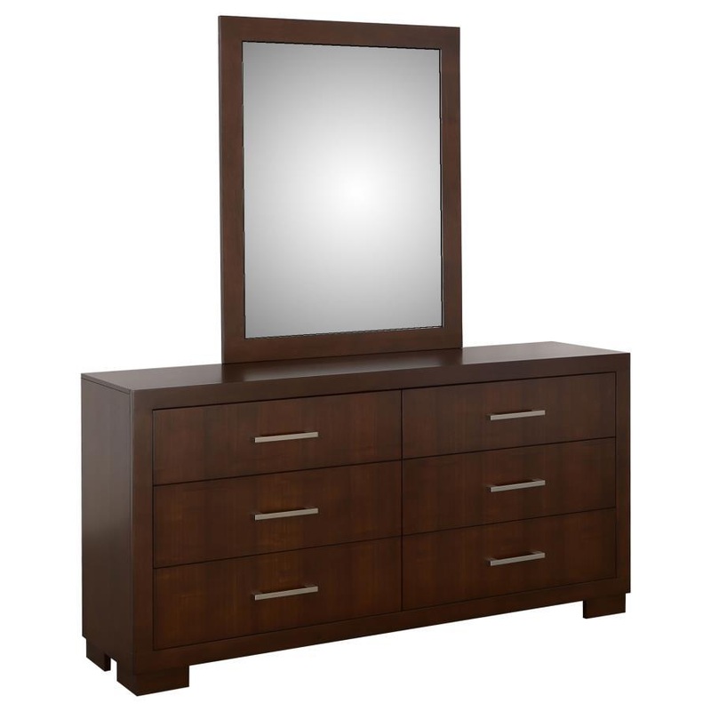 Jessica – 6-Drawer Dresser With Mirror