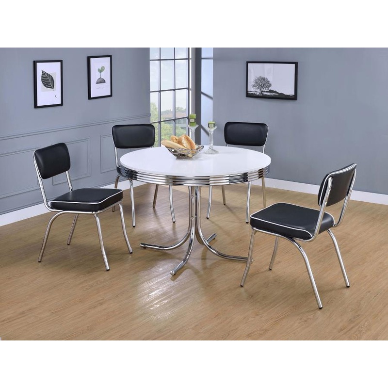 Retro – Round Dining Table Set