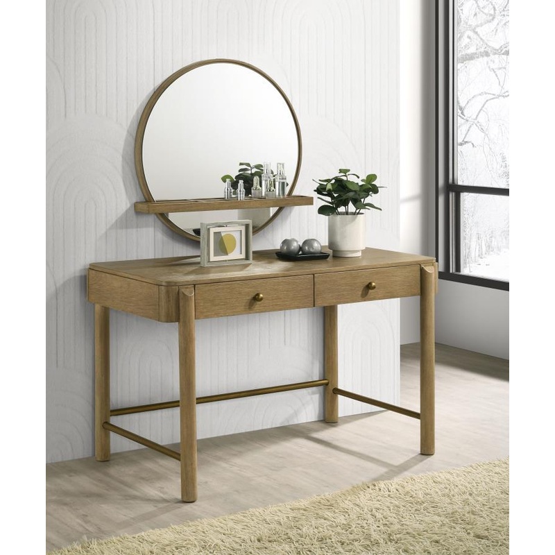Arini – 2 Piece Makeup Vanity Table And Mirror Set
