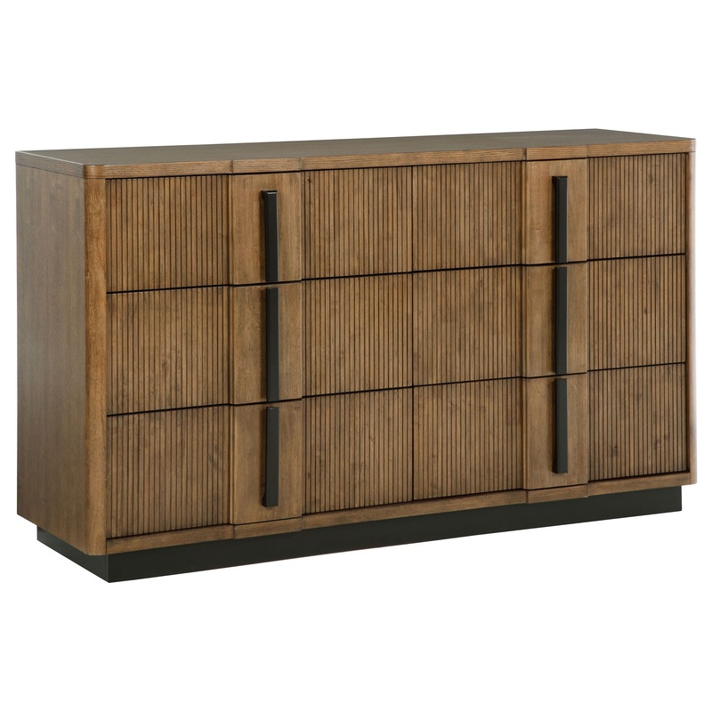 Terrace – 6-Drawer Dresser Cabinet – Ash Brown